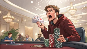Федор Хольц участвует в олл-ине на финале турнира Triton Poker 2025.