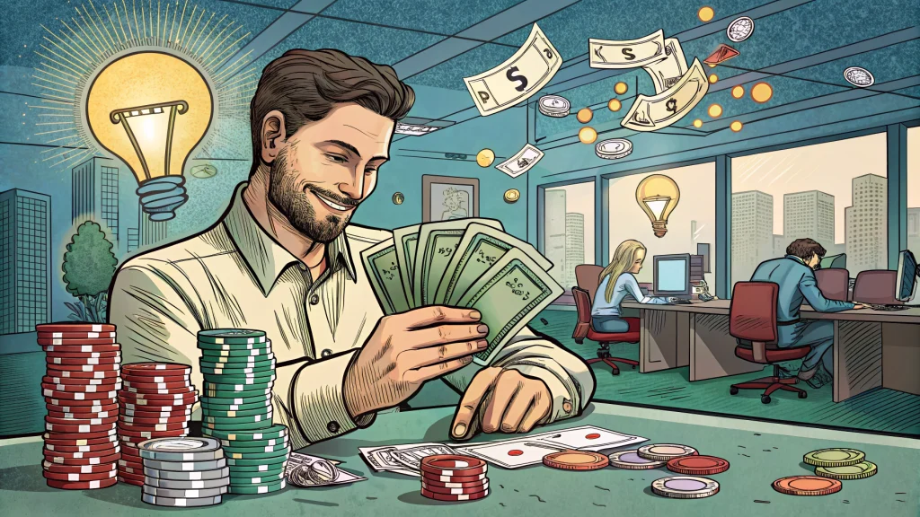 Poker-Winnings-Startup-Success