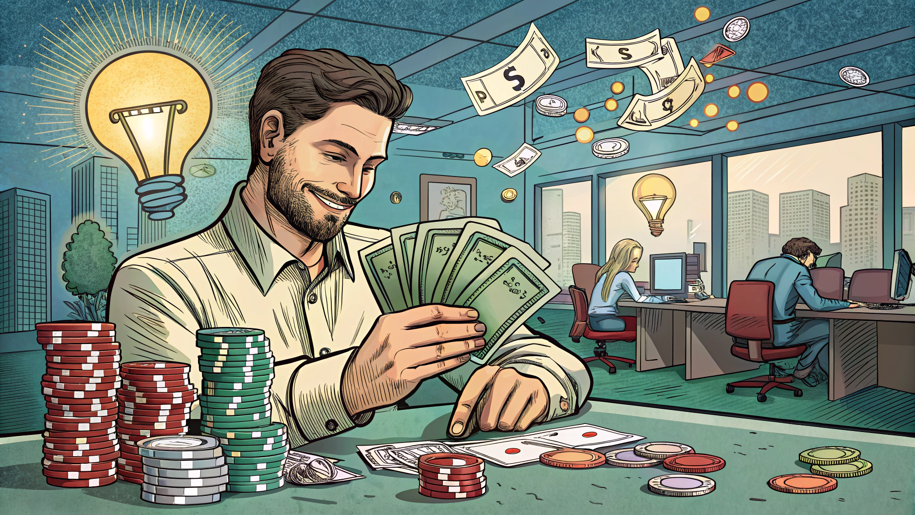 Poker-Winnings-Startup-Success